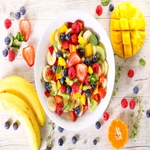 Mixed Fruit Banana Salad